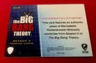 Big Bang Theory Show-worn Wardrobe Card M19 - Bernadette   s Dress  - Mint