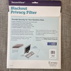 Kantek Secure-view Svl19 0 Privacy Filter 19  For Notebook   Lcd Monitor