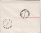 Stamp 1953 Australia Coronation Set Of 3 On Plain Fdc Registered Sent To Bogong