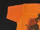 Vintage 1970s Elton John W  Top Hat  Cane    Tuxedo Orange Concert T-shirt