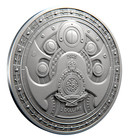 2 Dollars Silver Coin    equinox    Artistic Cosmic Design  Limited Edition  Art