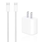 For Iphone 15 16 Pro Max Ipad Mini Pd Fast Charger Cord 20w Usb-c Power Adapter