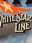 1912 Titanic White Star Line Vintage Style Travel Poster - 18x24