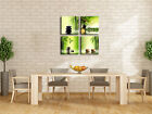 Canvas Print Painting Picture Home Decor Green Bamboo Zen Wall Art Poster Framed