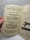 Vintage Singer Sewing Machine Instruction Book model 15-91 Rev 1048