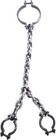 Hand And Neck Shackles Prisoner Convict Inmate Halloween Accessory 39 Inches