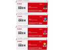 Canon 069h High Yield Toner 4 Color Set     For Mf753 Lbp674     Ship Fast
