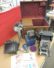 Vtg Graflex Pacemaker Speed Graphic 4x5 Press Camera W  Accessories Case  21156 