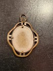 Rare Virgin Mary Pendant Jewelry Vintage French Antique Jewellery