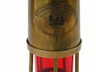 Set Of 2 Antique Brass Minor Lamp Vintage Nautical Ship Boat Light Lantern   