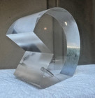 Cas-tech Wedge For Aws Angle Beam Transducer   70 Degree Snail Nose Wedge