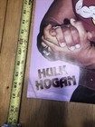 Hulk Hogan Signed Poster 21x16 Wwe Wrestling Hulk Rules Autographed