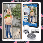 Magnetic Screen Door 36x82 Inch Fiberglass Mesh Self Sealing Tear Resistant