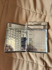 Vintage Magic Isoger Cigarette Case Lighter Combo Mid Century Art Deco Japan