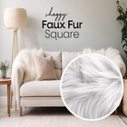 Shaggy Faux Fur Square - 12  X 12  Inches Pre-cut - Use Fake Fur Fabric For D   