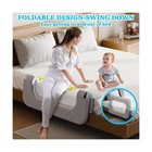 Baby Bed Guard Rail For Toddler - Adjustable Heights  Swing Down Be    Fast Ship