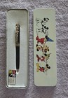 Disney s Tigger Black  Ball Point Pen In Presentation  Tin  t85  Vintage