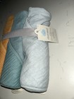 New Baby 3pk Muslin Infant Hooded Towel - Cloud Island    Muslin 30   x30   