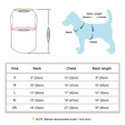 Dog Cat Sweater Warm Fleece Pet Puppy Vest Coat Jacket Winter Padded Clothes S M