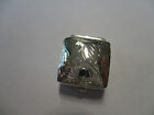 Small Square Shape Sterling Silver Pill Box Soild 925 Engraved On Top 3 4 Inch 