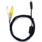 Usb Pc Data Sync   Av A v Tv Video Cable Cord Lead For Nikon Dslr D3200 Camera
