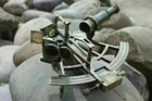 8  Brass Nautical Marine Antique Navigational Astrolabe Instrument Sextant Gift