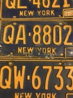 Lot 10 Vintage 1966-1973 New York License Plates 5 Pair