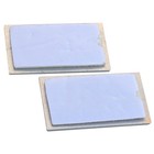 Pair Black Union Jack Chrome Metal Car Body Badges Self Adhesive