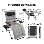 Alvantor Portable Zero Gravity Chair With Ergonomic Design And 440 Lbs Capacity
