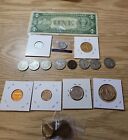 Hoard Estate Silver Old Coins Coin Lot Us Sale Collection Money Rare Vintage