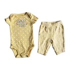 Carter s Baby Girl s Clothes Lot Summer Sz Newborn Pants  Bodysuit  Rompers