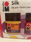 Marabu Silk Paints Set Of 4 With Brush Primary Color Black