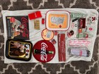 Huge Coca-cola Collectibles Lot Mugs Trays Bottles Signs Glasses Coke Decor
