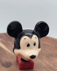 Vintage Walt Disney Mickey Mouse Head Plastic Night Light Tested Works Bedroom