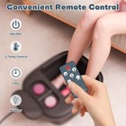 Collapsible Foot Bath Spa Massager Heat Bubble Remote Temp Control 3 Pedicure