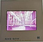New York City Subway Car Vintage Interior Photo  -  C 1964 35mm