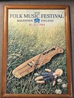 Vintage Finland Kaustinen Folk Music Festival Poster 1984 Music Festival Framed