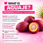 Real Aguaje For Bigger Butt  Hips   Breast    100  Natural From Peru     100 Pills
