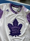 Toronto Maple Leafs Hockey Fights Cancer Adidas Sz 54 Jersey Nhl Brand New