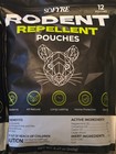 3 New Sofyre Rodent Repellent Pouches 12 Pk Each Natural Peppermint Cedarwood