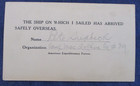 Wwi Red Cross Soldier Safe Arrival Postcard St Louis Missouri Pete Sudbeck