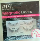 Lot 4 Ardell Professional Magnetic Lashes Reusable Eyelashes - Top And Bottom