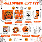 7 Pcs Large Boo Basket Stuffers Halloween Gifts Box For Women