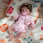 Realistic Reborn Baby Dolls Vinyl Silicone Real Lifelike Newborn Doll Girl Gift