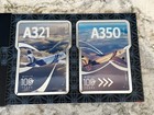 Delta Airlines Trading Cards A350 A321 Centennial 100 Aircraft Jet Gift Set New