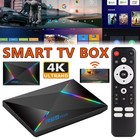 5g Media Player 8k Hdmi Android 14 0 Tv Box Smart Stream Wifi 6 Quad Core 4g 64g