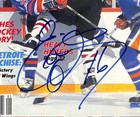 Ed Olczyk Signed auto Spring 1986 Hockey Stars Magazine Blackhawks 206100
