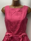Vintage 1960s Dress Pink Flare Monterey Modes Bust 30      Fade Spots Costume Only