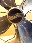 Antique Westinghouse Oscillating 16  Desk Fan  - Tested