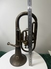 Damaged Antique C Mahillon Euphonium  Alto Horn  3 Valve - Brass - Belgium As-is
